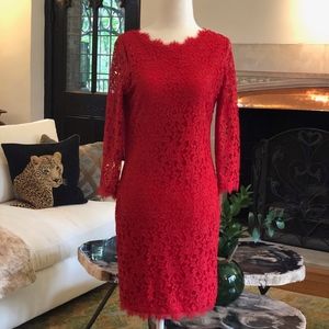 DVF Diane VON FURSTENBERG Zarita Lace Dress